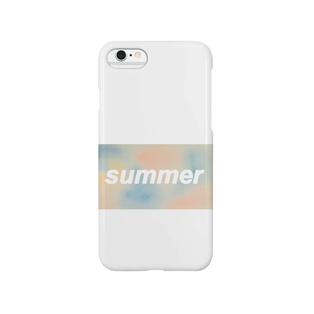 ことことのパステルSUMMER Smartphone Case