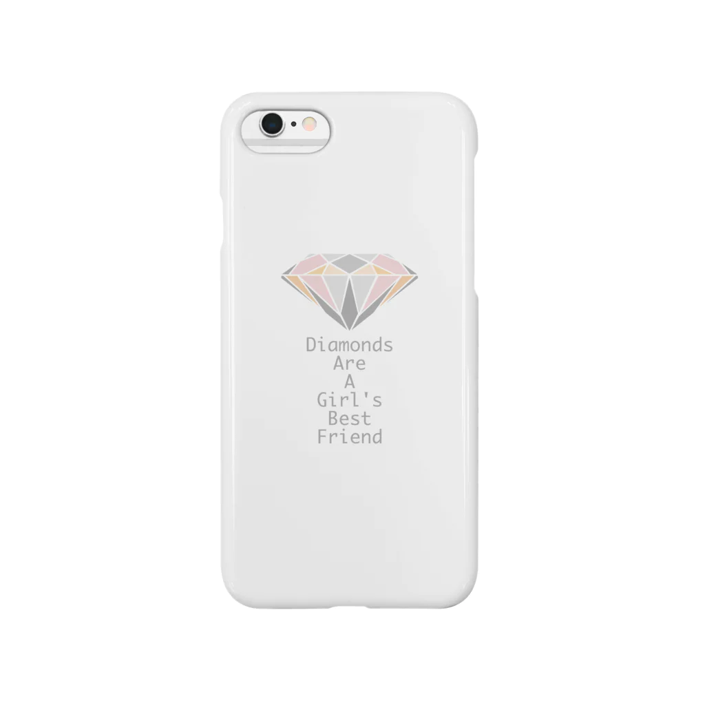 monster are go go !!のDiamonds are a girl's best friend Smartphone Case