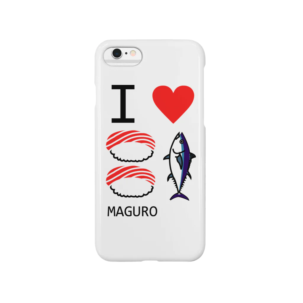 コタローさんのI LOVE マグロ　vol．2 Smartphone Case