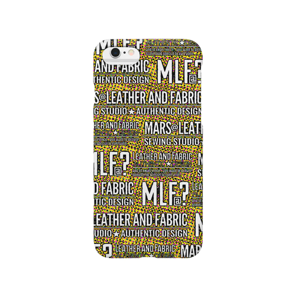 MLF@? Original Goods ShopのMLF@?モノグラム/サイケVer./yellow スマホケース