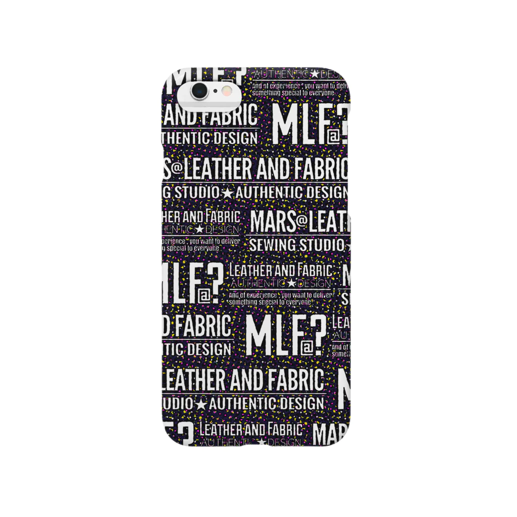 MLF@? Original Goods ShopのMLF@?モノグラム/サイケVer./black スマホケース