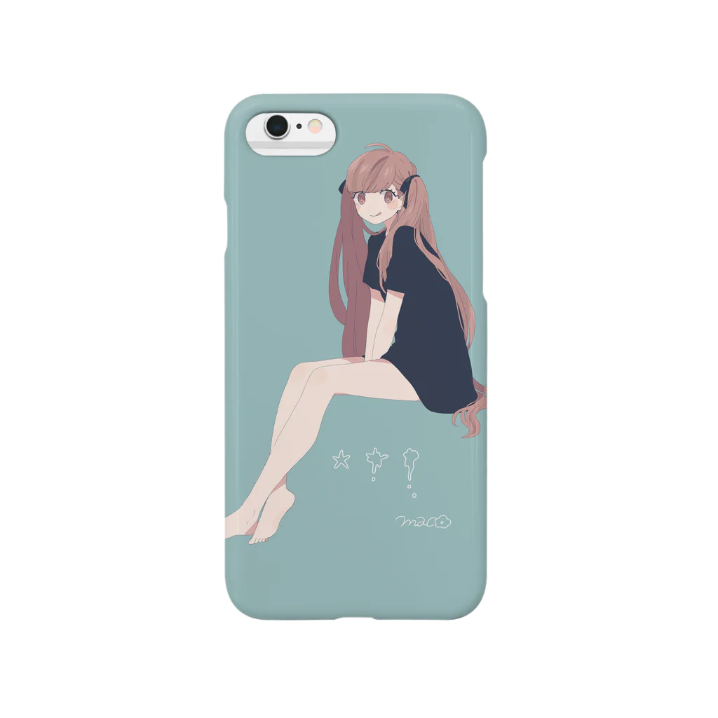 macoのおすわりガール Smartphone Case