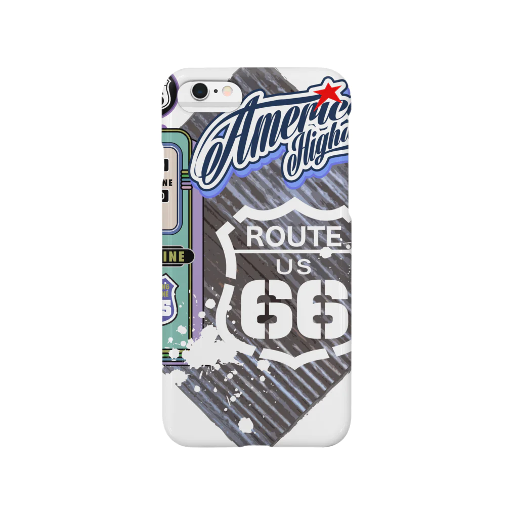 BLAZE JAPANのルート６６＆ガススタンド Smartphone Case