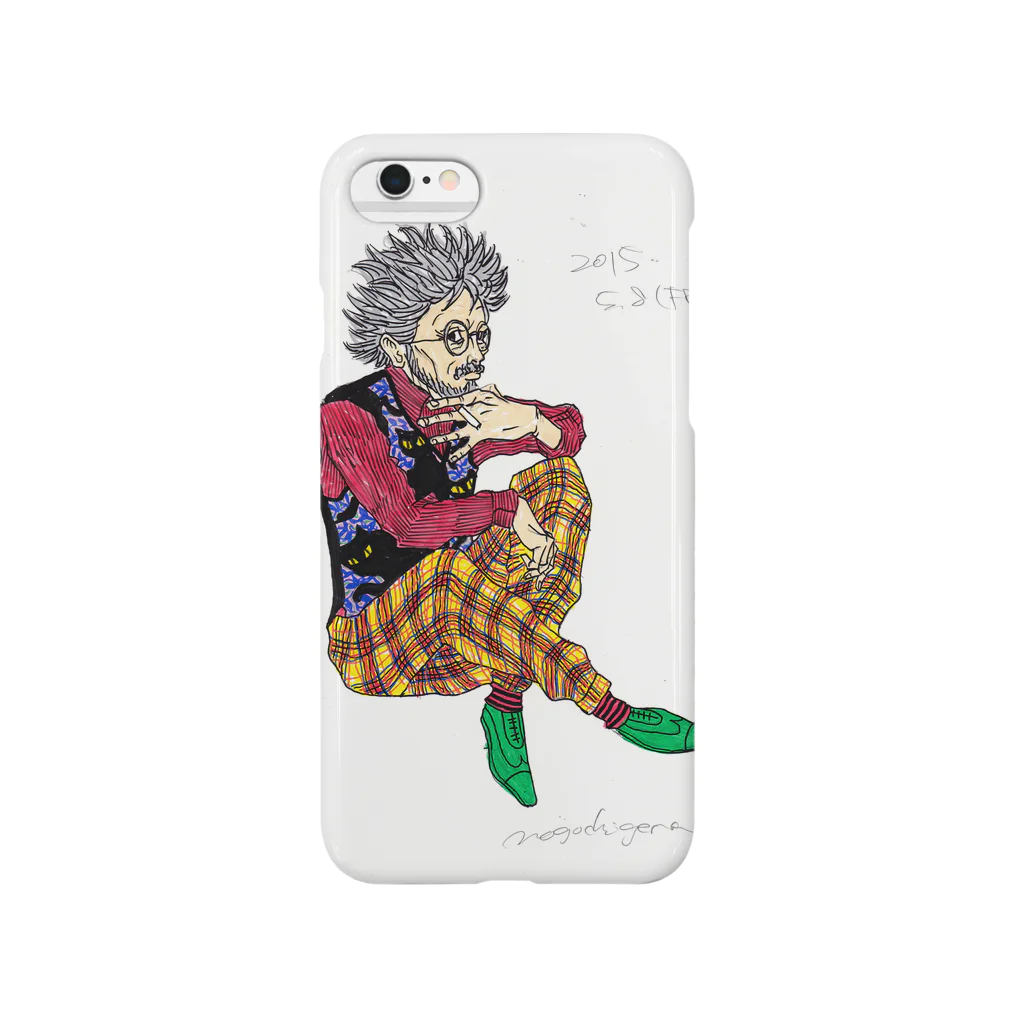 yosuke I love youの柄物じじい Smartphone Case