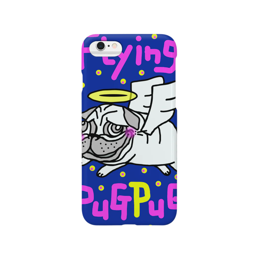 MiSaMのFlying PuGPuG スマホケース