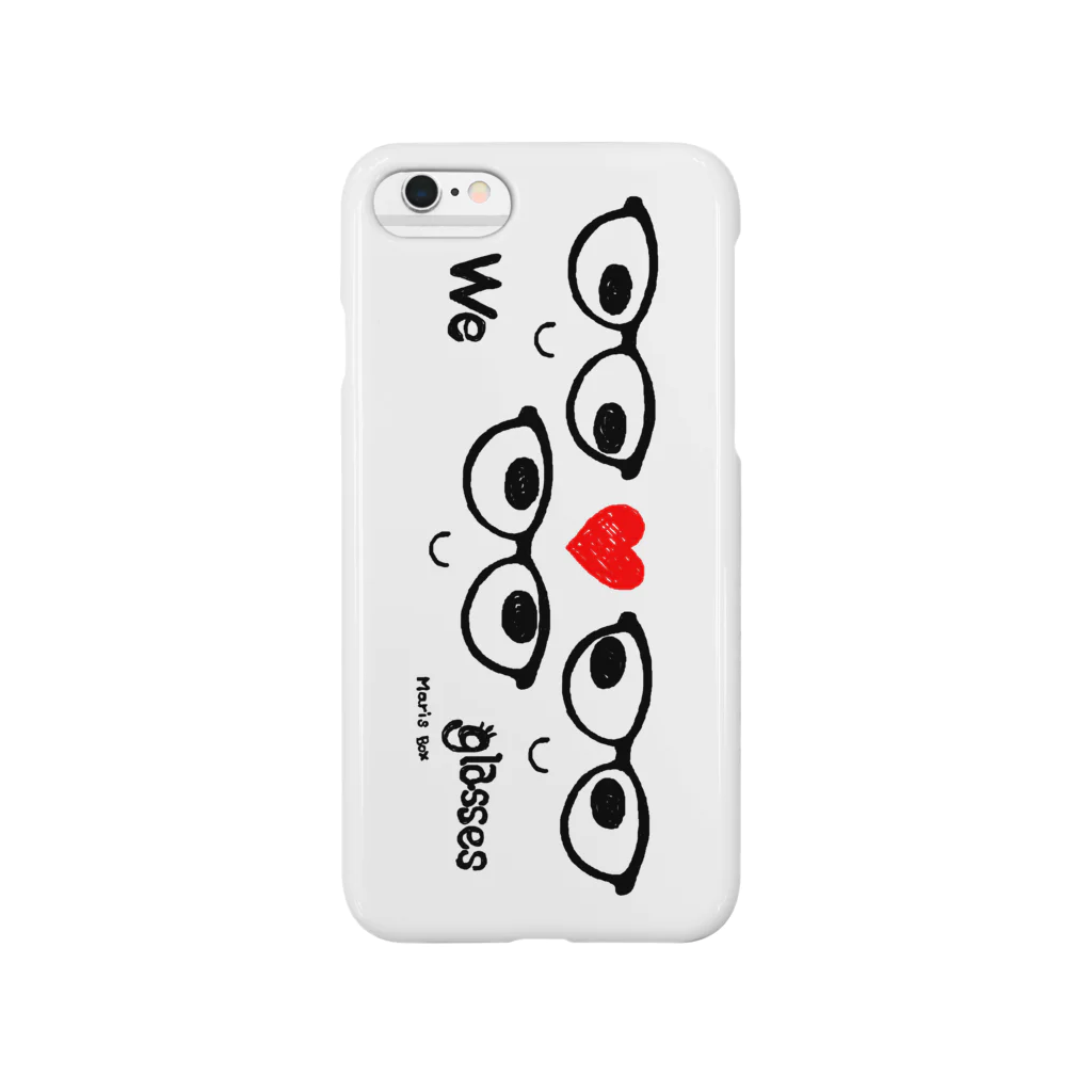 MariのWe LOVE glasses Smartphone Case