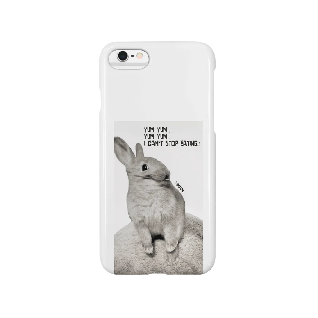 lum-lumのyum yum bunny Smartphone Case