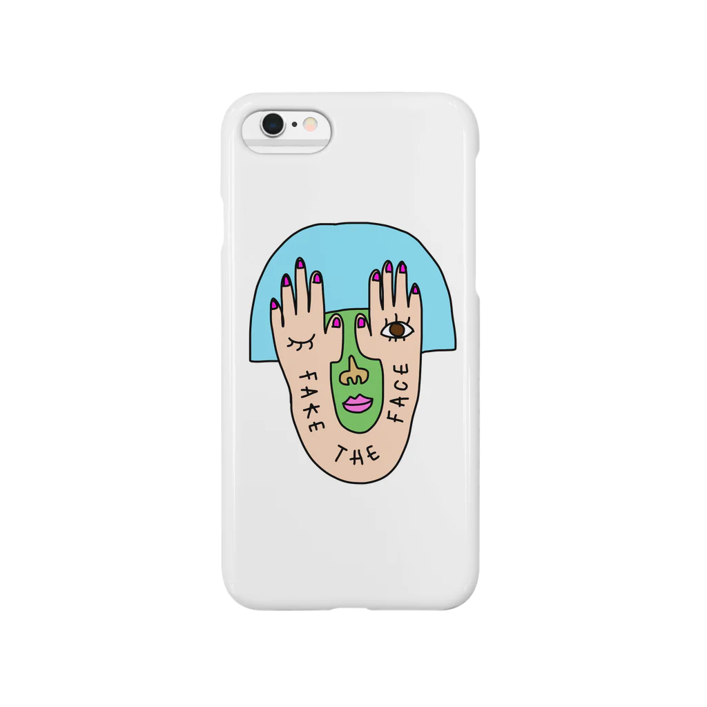 1104のFAKE THE FACE Smartphone Case