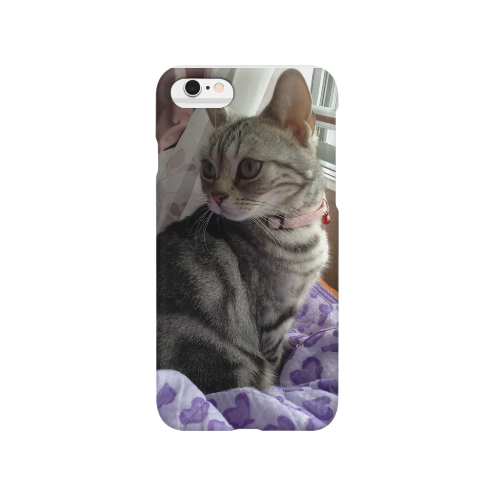 CarrieMomの見返り美猫キャリー1  Smartphone Case