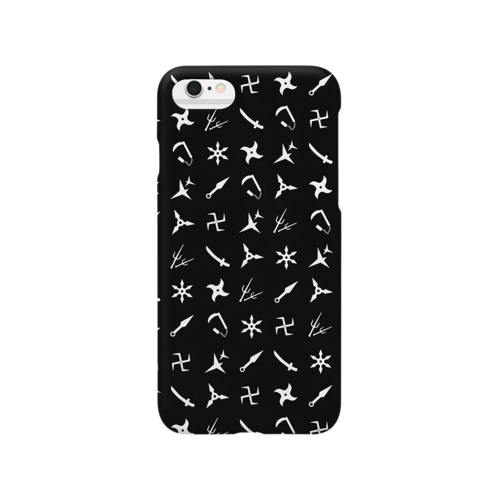 のい＠LINEスタンプも販売中のNIN-JA!! Black Smartphone Case