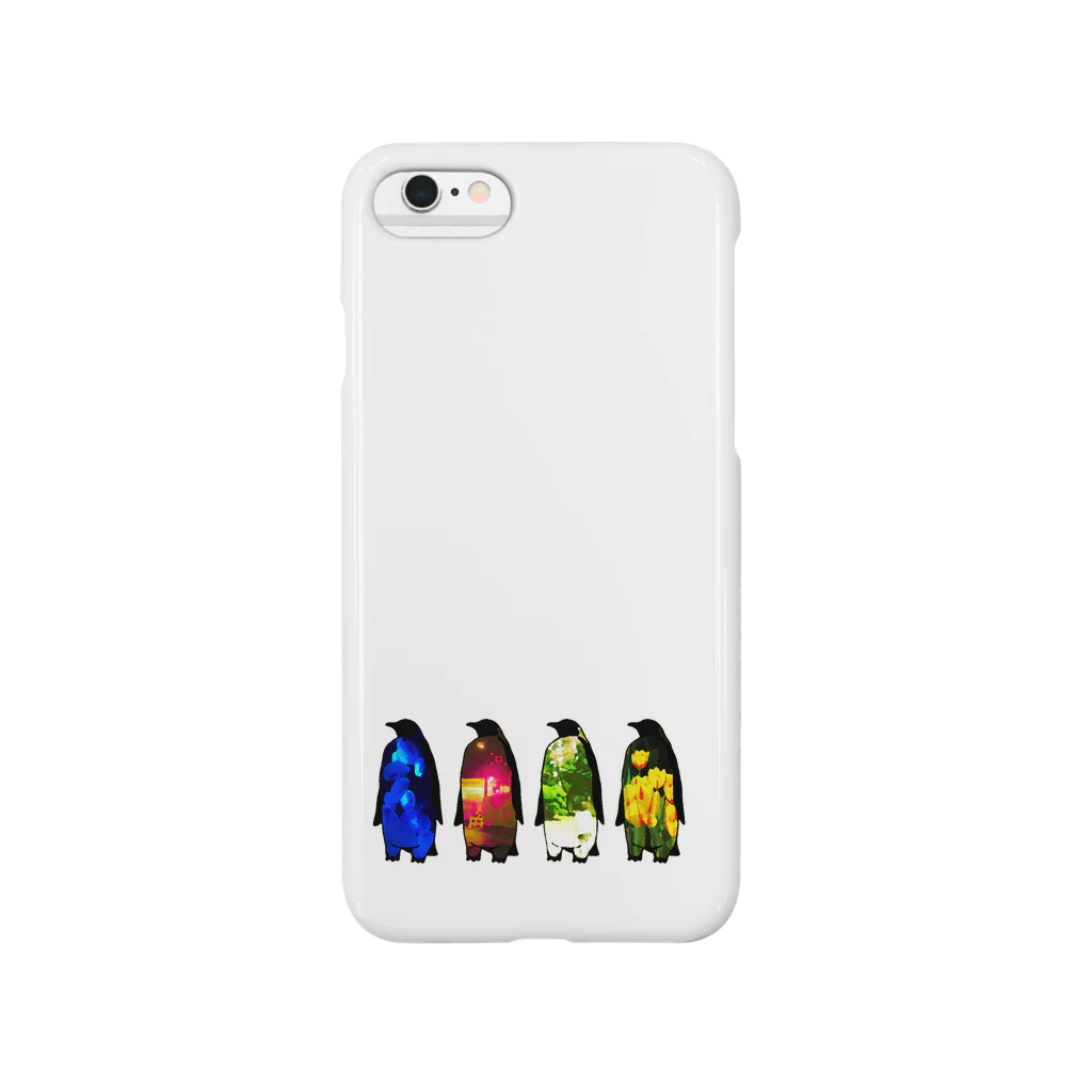 さむろのmemory penguins スマホケース