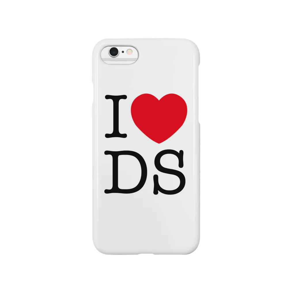 Design StoreのI LOVE DS スマホケース