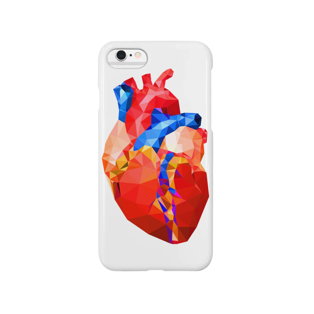 OFUNE's MarketのGlass Heart Smartphone Case