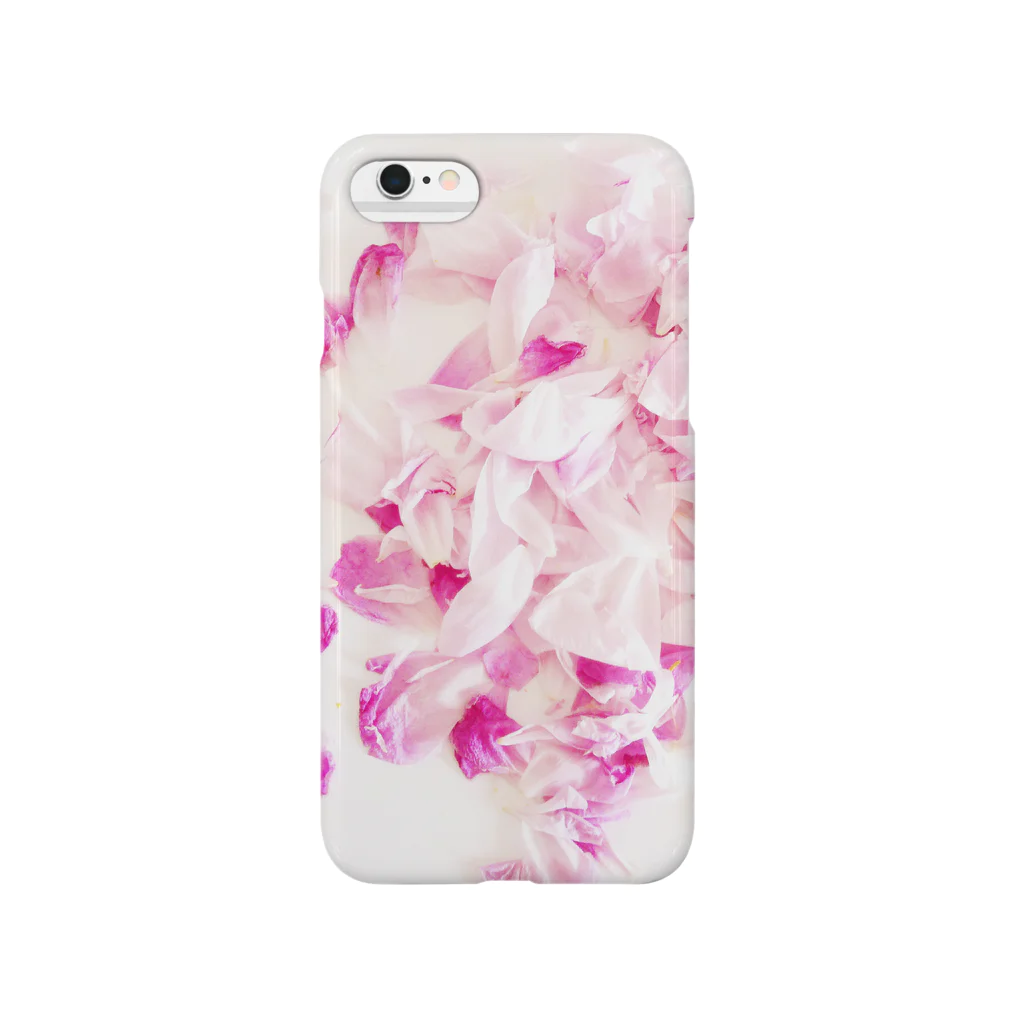 tokyoribbonのpeony petals Smartphone Case