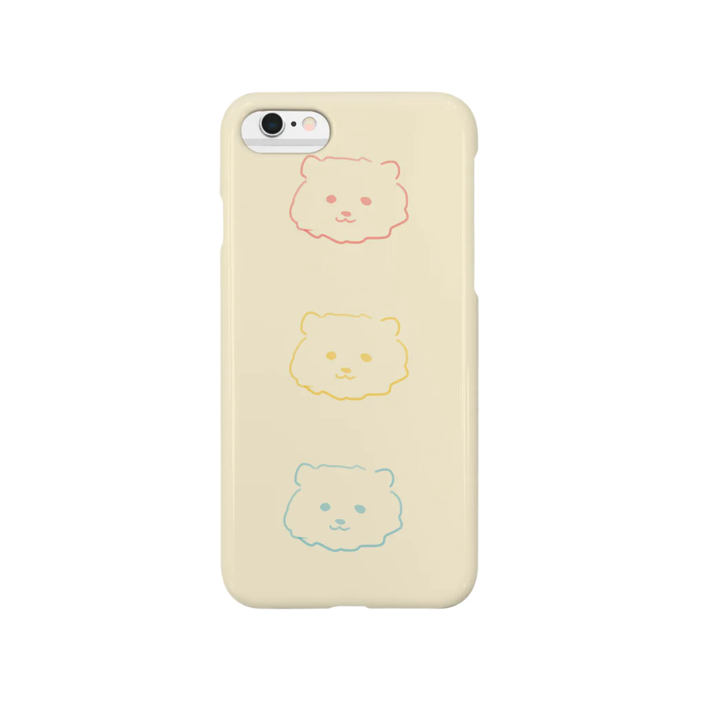 ゆるきものたちのパステルポメ信号 Smartphone Case