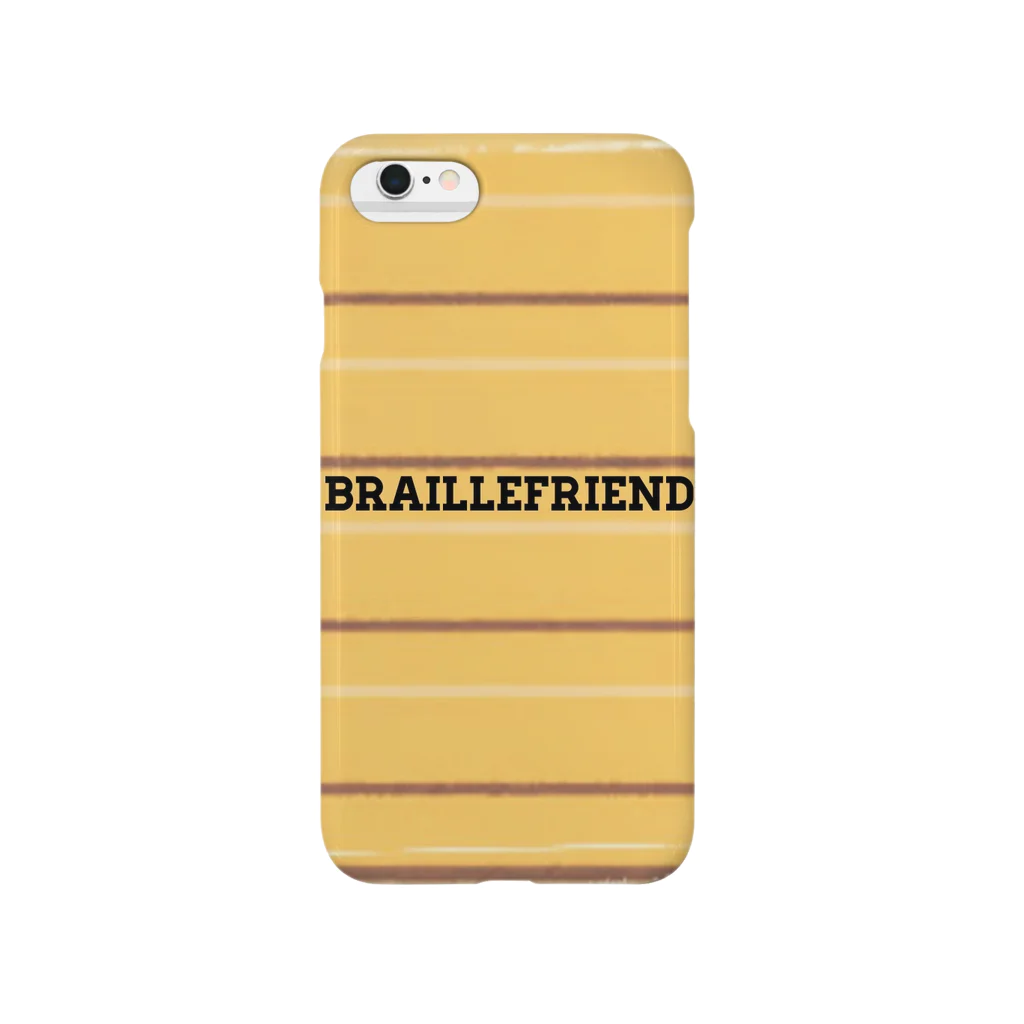 Braille Friendly Projectの点字ブロック(視覚障害者誘導ブロック) Smartphone Case