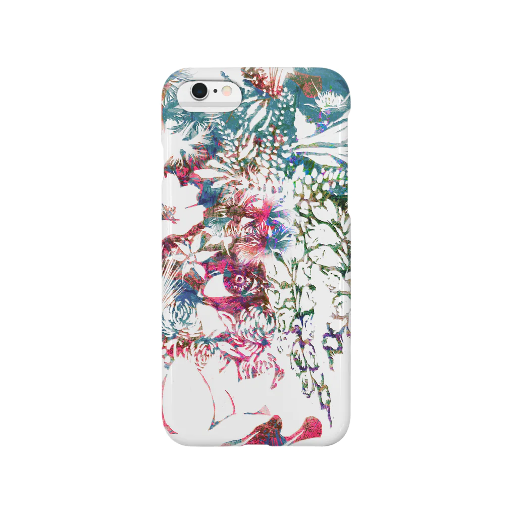 ぷいぷいショップの【Diamond Flowers】ONE EYE Smartphone Case