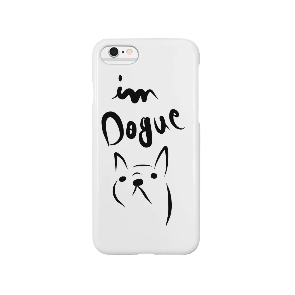 HER AND MARSHMALLOWのI'm DOGUE フレンチブルドッグ Smartphone Case