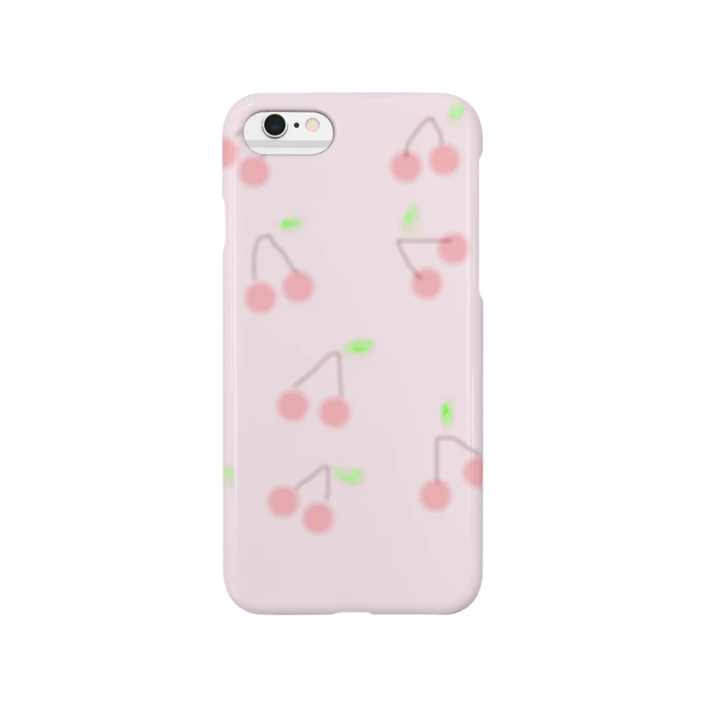 てづくりこうぼう まるしぇのさくらんぼ Smartphone Case