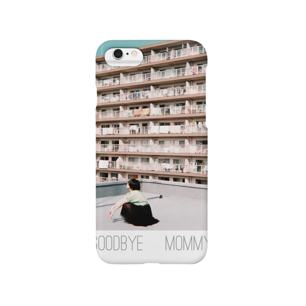 GOOD BYE MOMMYの水色 Smartphone Case