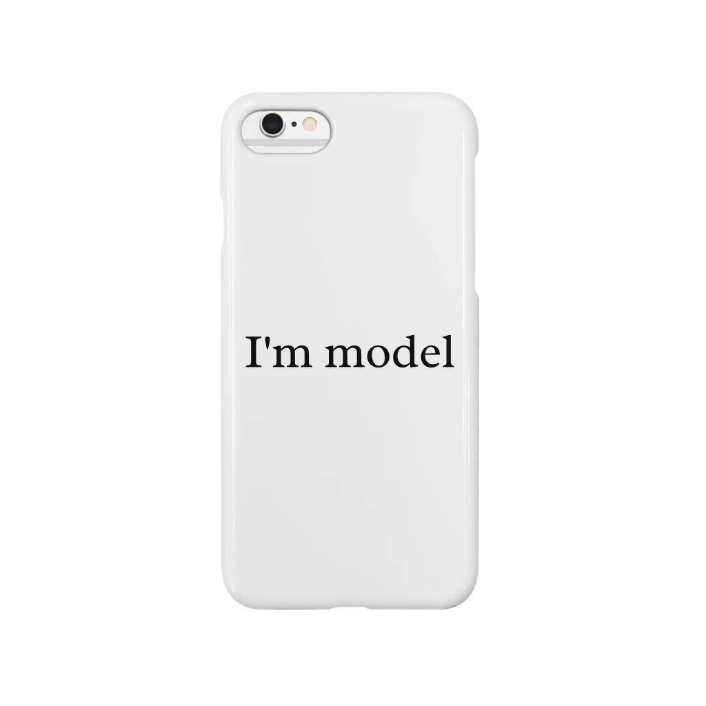 ☁たんこま☁のI'm model スマホケース