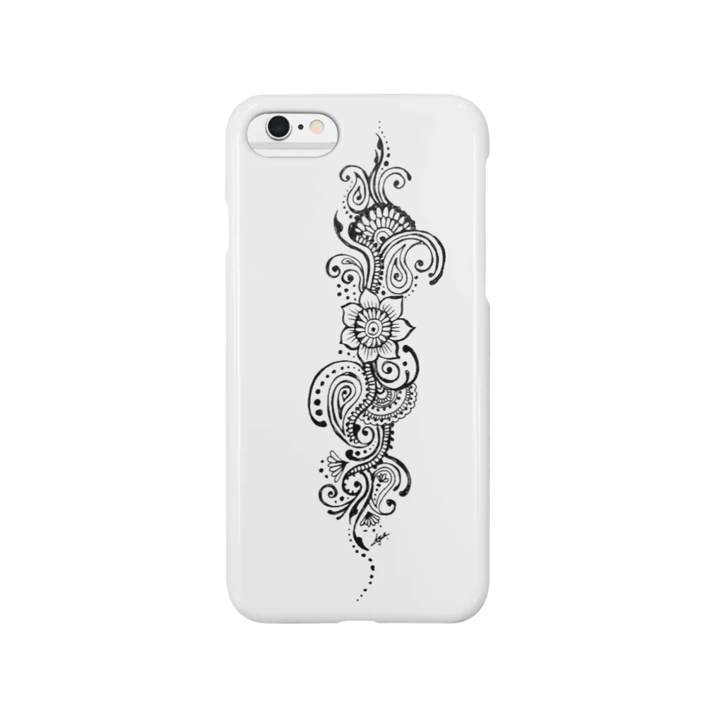 rootsofmyahkのHena Smartphone Case