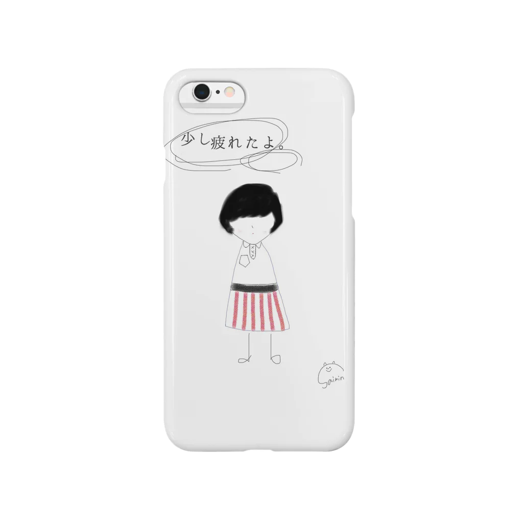 ⓢⓐⓚⓘ♡⃝の疲れちゃった少女 Smartphone Case