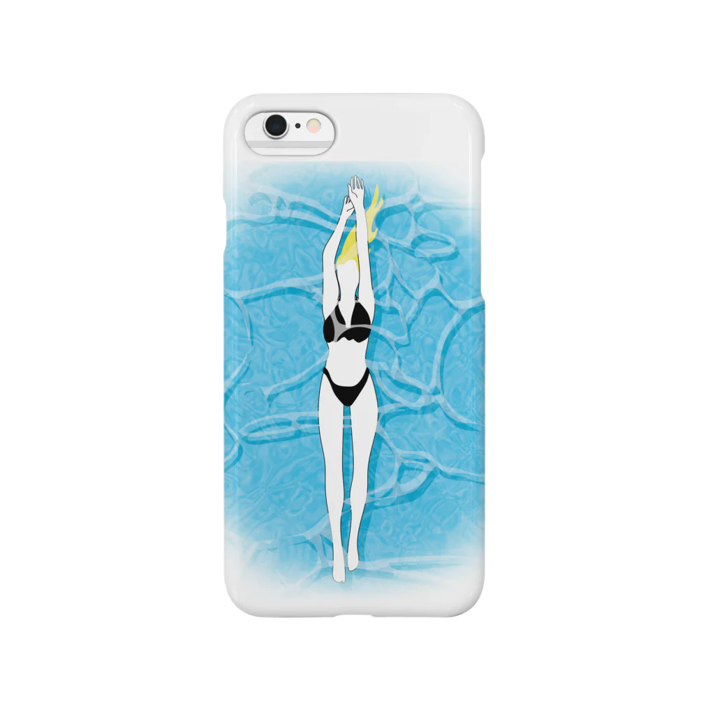 アートワークス八咫烏堂のOH!GHOST SWIMMER!SWIM!SWIMMING! Smartphone Case