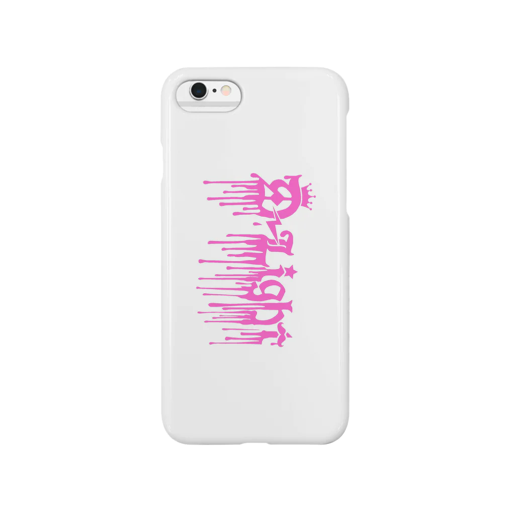 D-Light OFFICIAL SHOPのD-Light  〜ピンク ロゴ ver〜 Smartphone Case