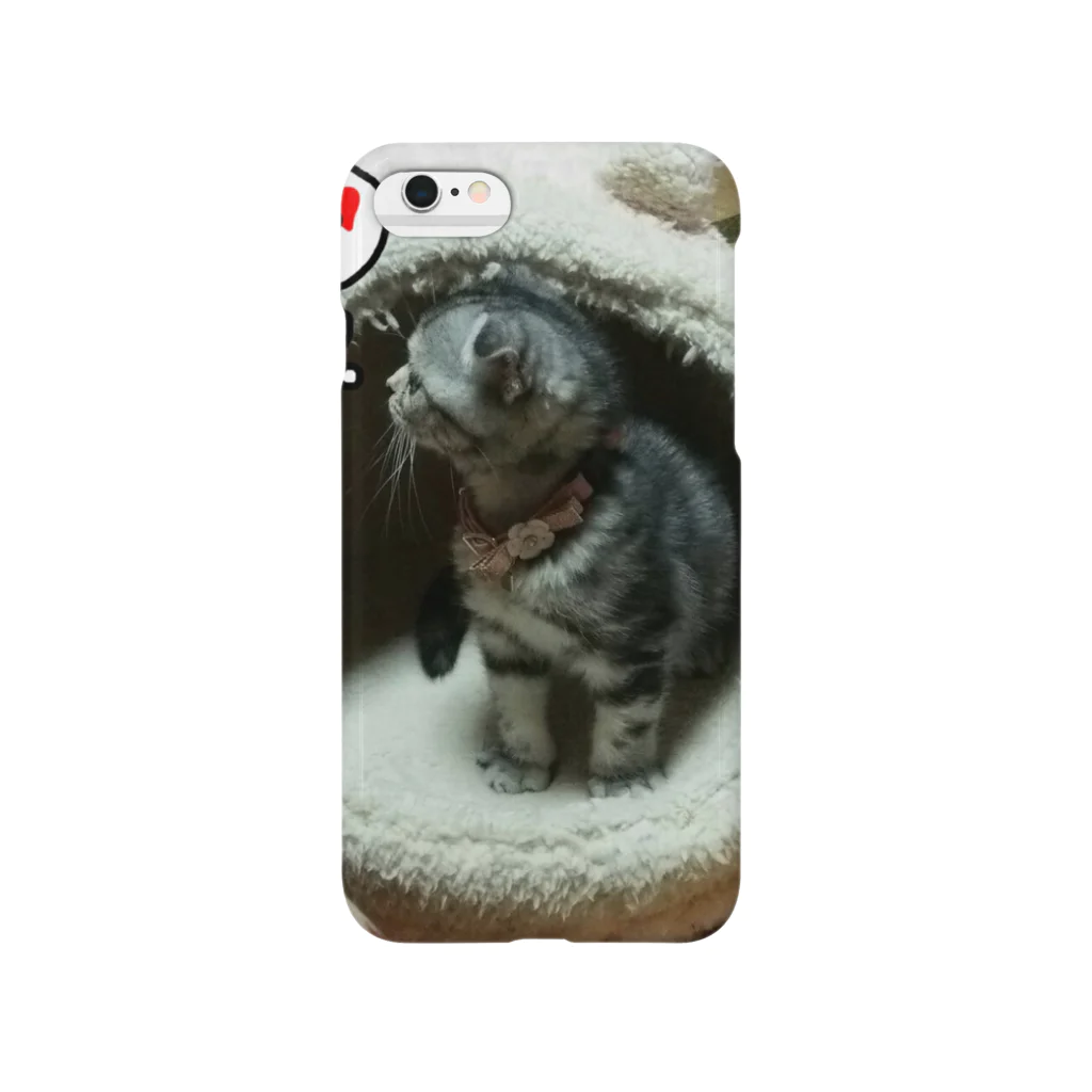 ポロ銀ファクトリー(ФωФ)withきなこの＊猫シリーズ＊ラブ❤マロマロ Smartphone Case