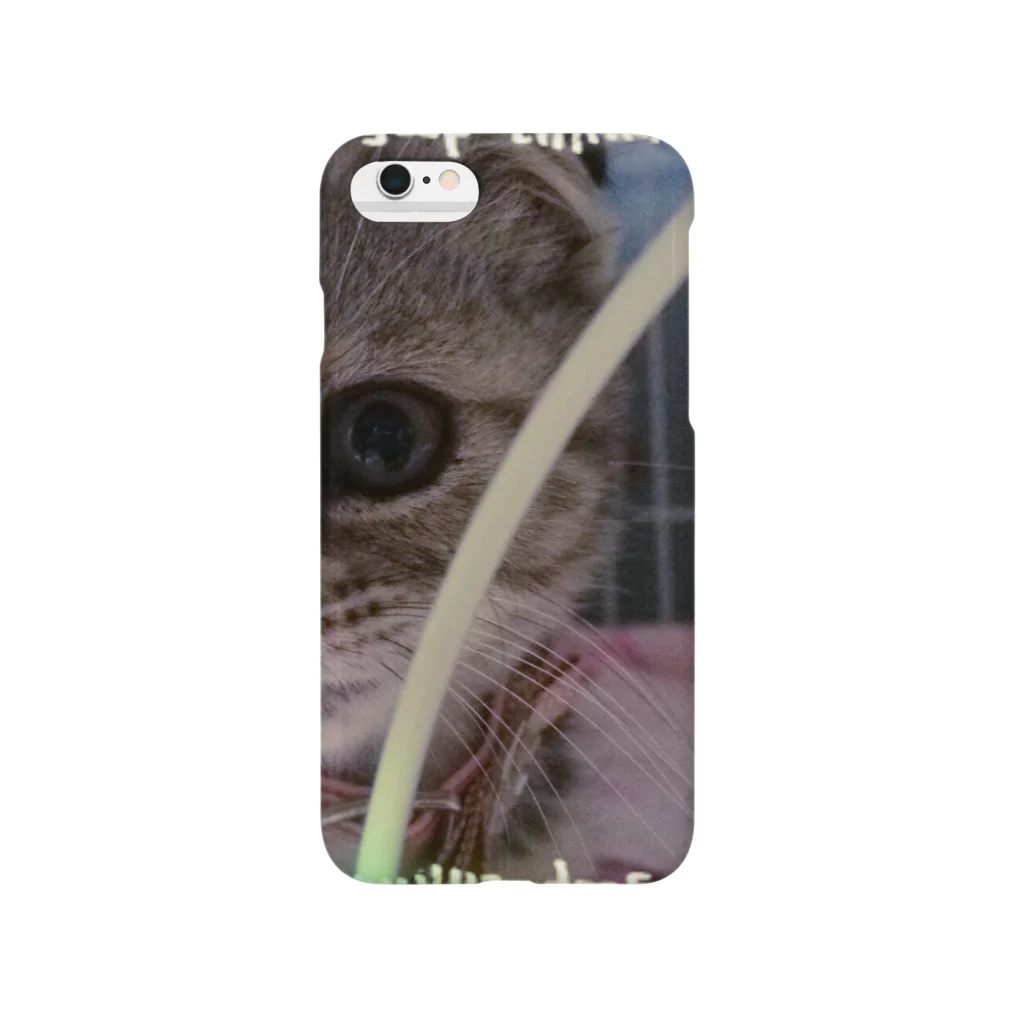 ポロ銀ファクトリー(ФωФ)withきなこの＊猫シリーズ＊あなたの事しか見えないにゃ💕 Smartphone Case