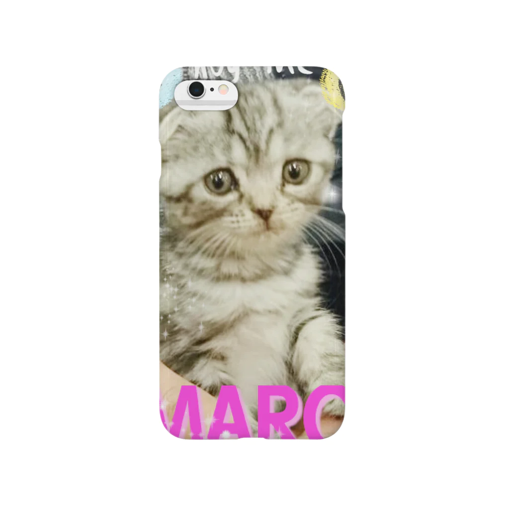 ポロ銀ファクトリー(ФωФ)withきなこの＊猫シリーズ＊マロマロとの出会い✨ Smartphone Case