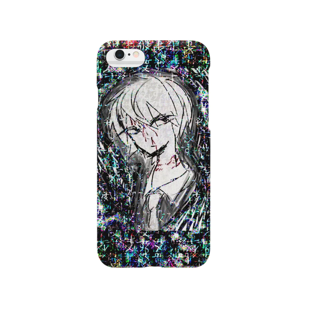 キキョウ。@△の黒々と Smartphone Case