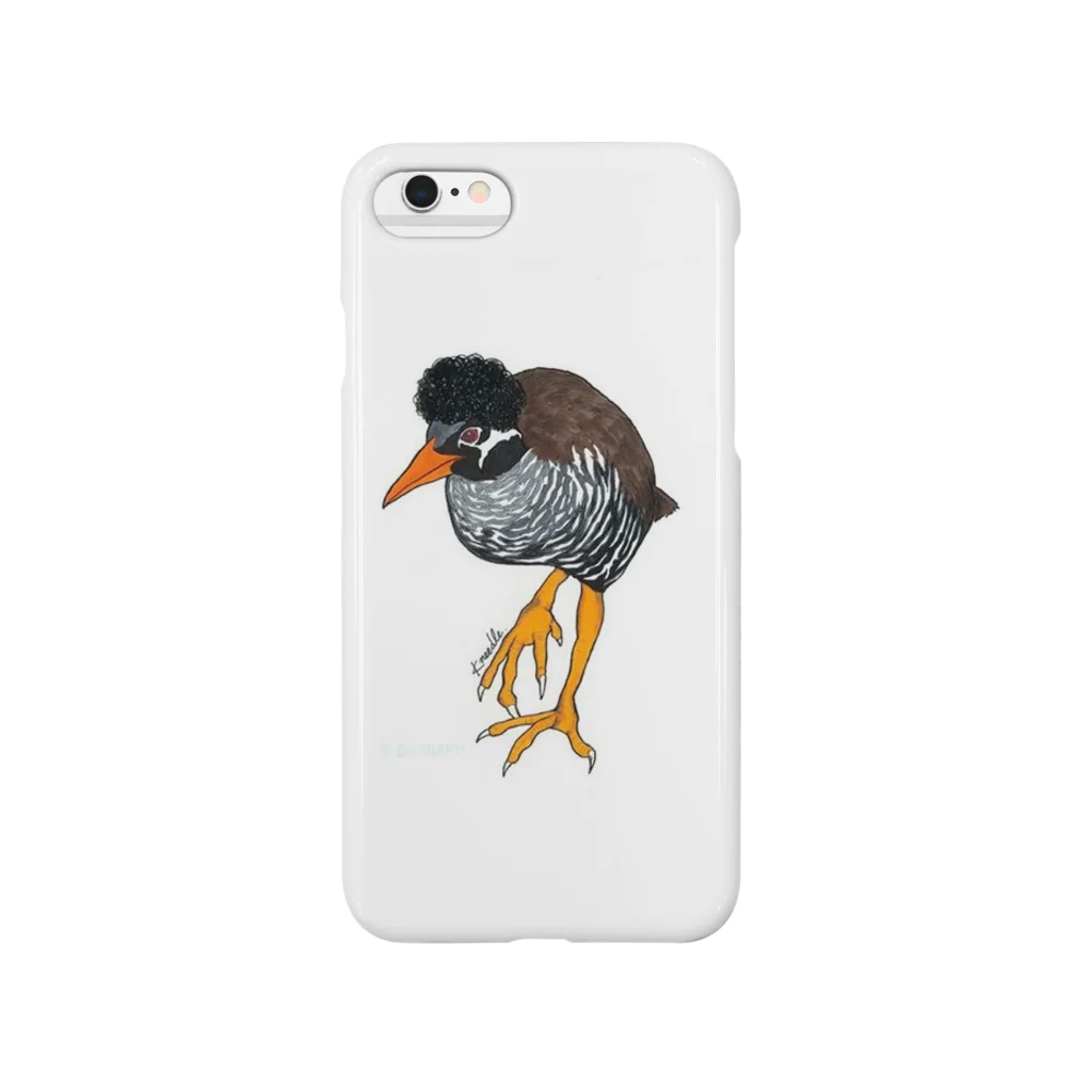 GIN0521のヤンバルクイナ(アフロ) Smartphone Case