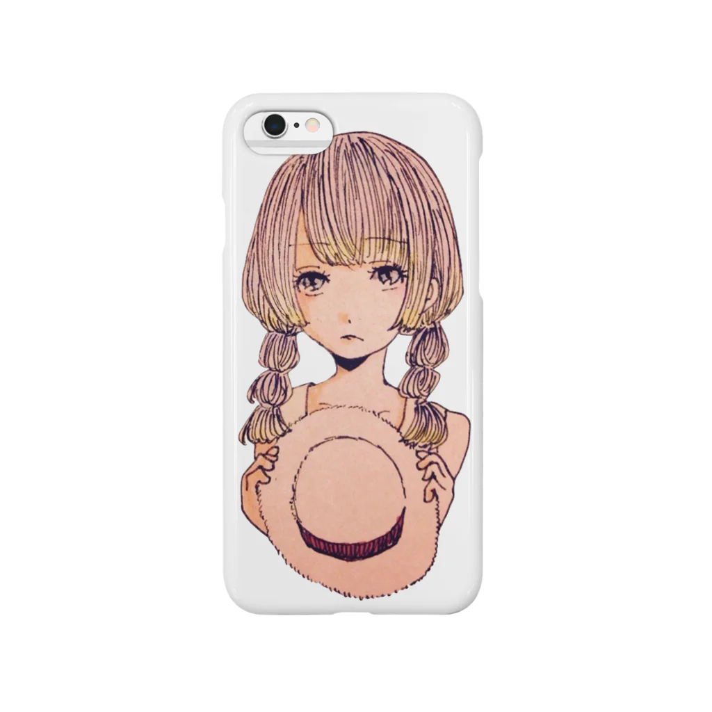 H!KAR!の無表情少女　夏ver Smartphone Case