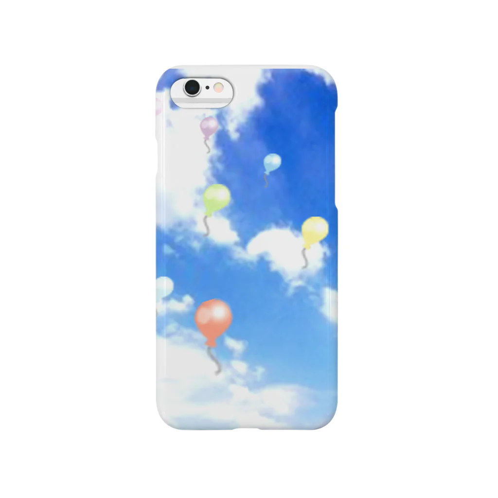 谷田部㌀⑨の空と風船 Smartphone Case