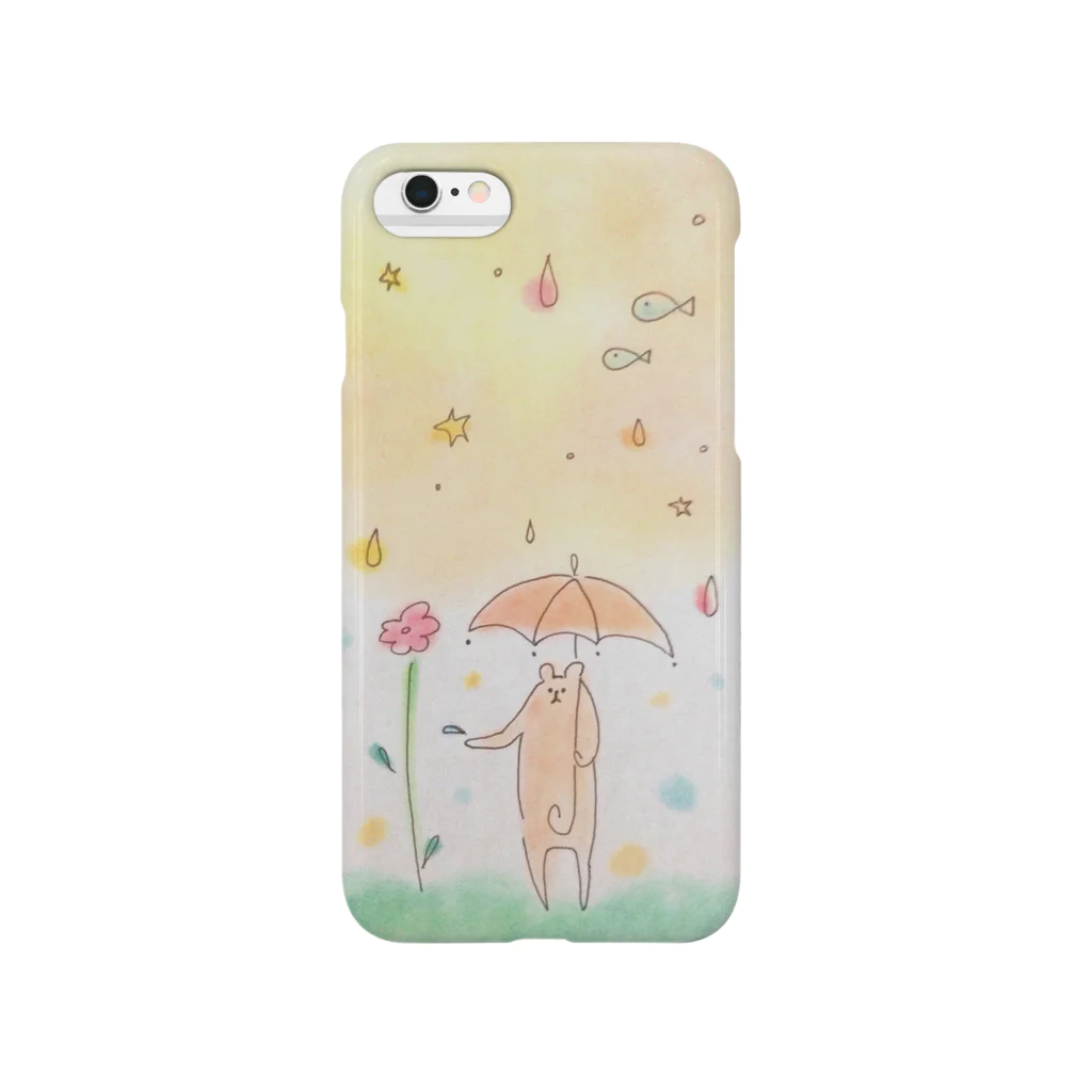 5mgmgの雨降りくまの子 Smartphone Case