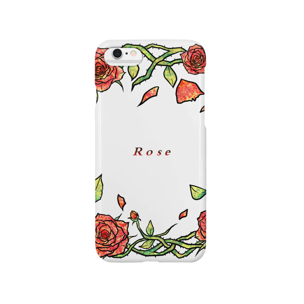 ポヘっクスのRose スマホケース