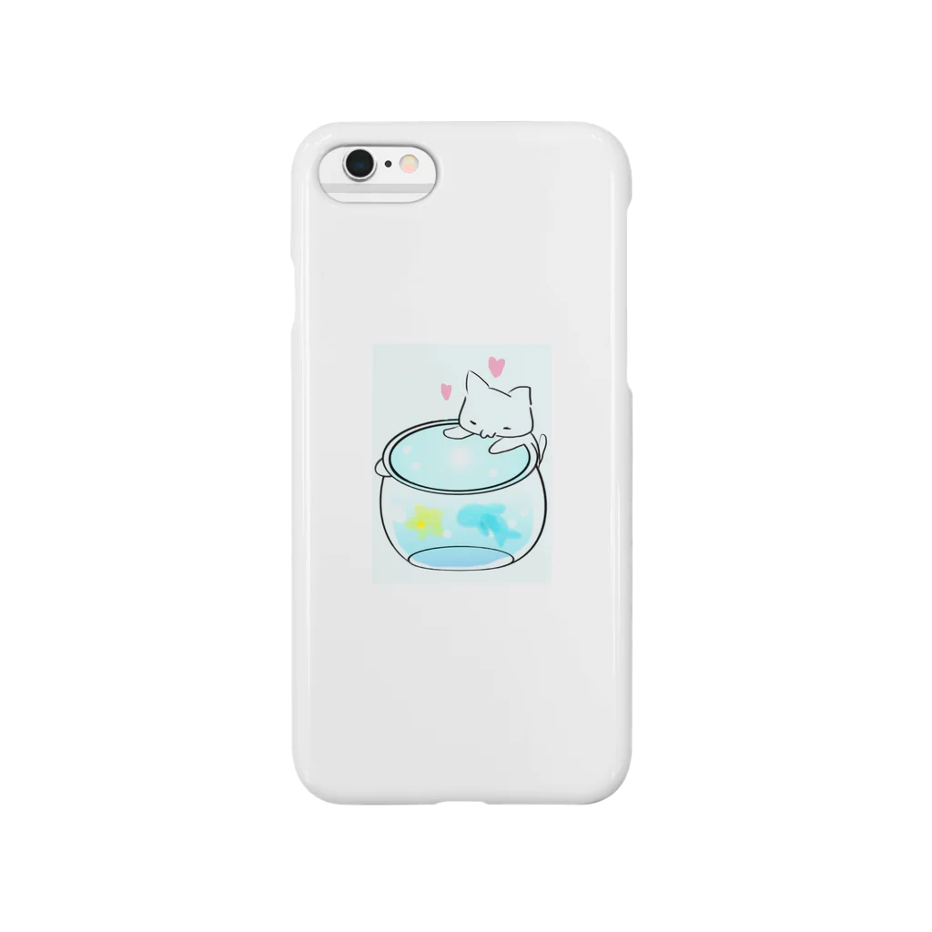 本棚の猫　ゼリー Smartphone Case