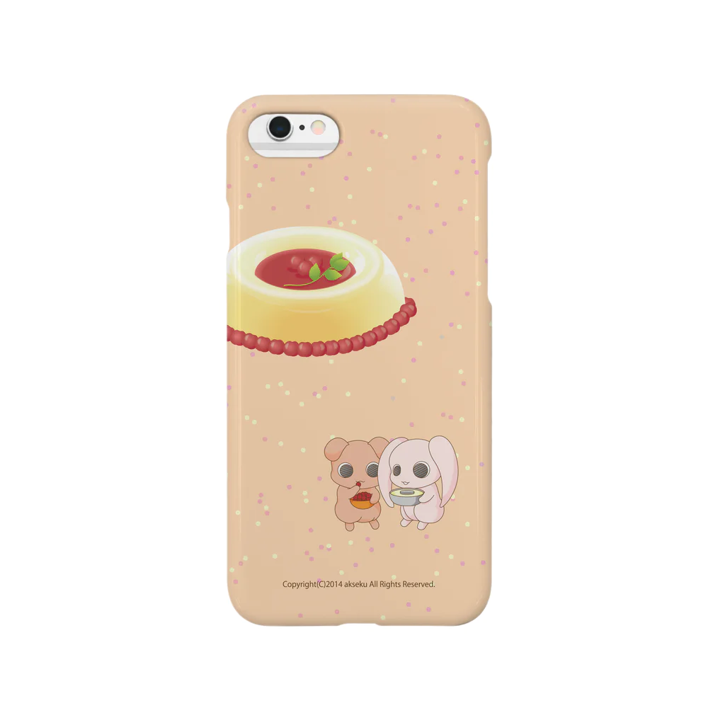 あくせくな世界のsweets(ババロア) Smartphone Case