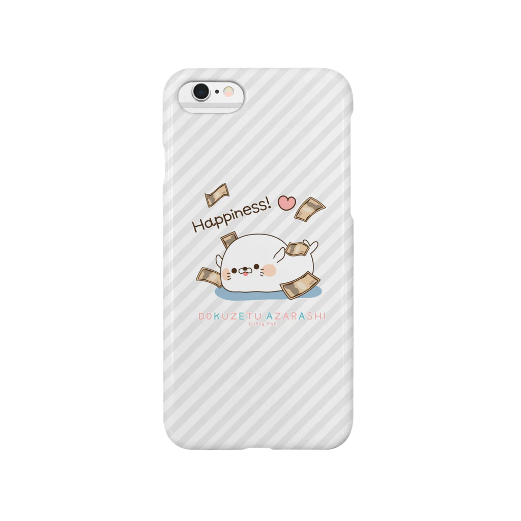 jellyfish@毒舌あざらしゲスくま公式の毒舌あざらし☆スマホケースiphone5/6/6plus共通デザイン Smartphone Case