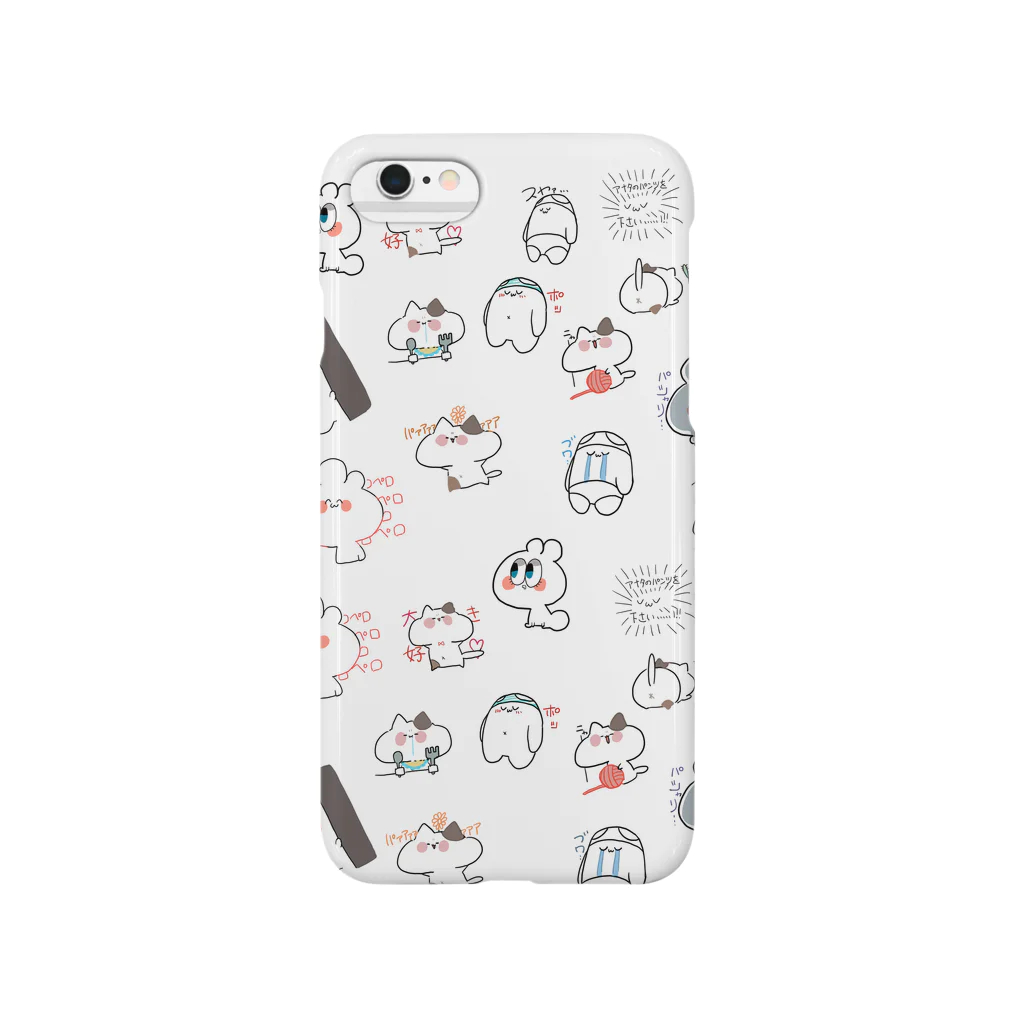 まつげに戻ったのまつげと猫とパンツ Smartphone Case