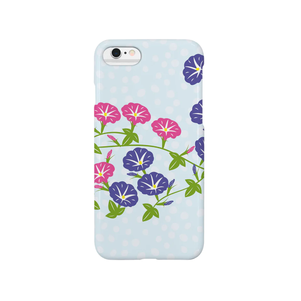 ジルトチッチのデザインボックスの朝顔の花 Smartphone Case