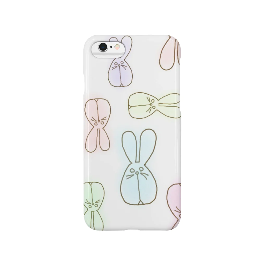 lapin(ラパン)のしろめうさぎ Smartphone Case