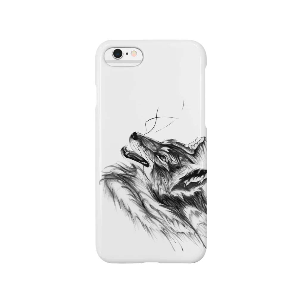 moriniwaのwolf Smartphone Case