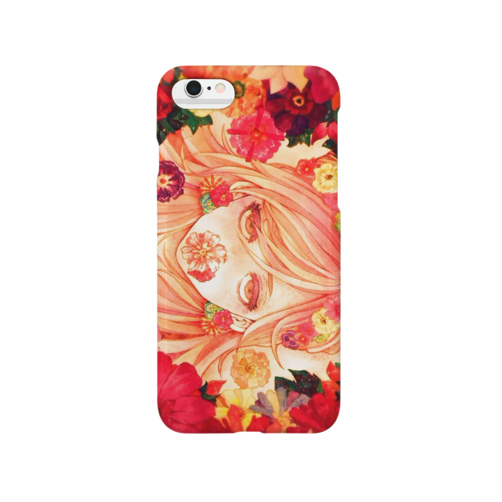 ぼっちの花の中の少女 Smartphone Case