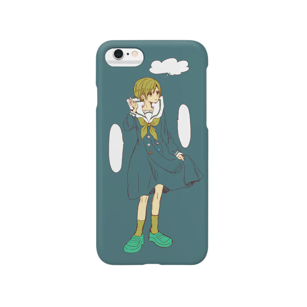 urimushi_064のワンピセーラー服の女の子 Smartphone Case