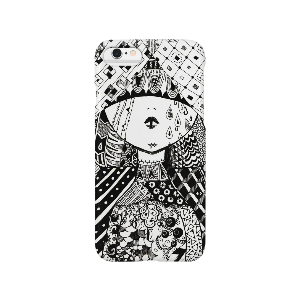 OMENYAのゼンタングル(女の子) Smartphone Case