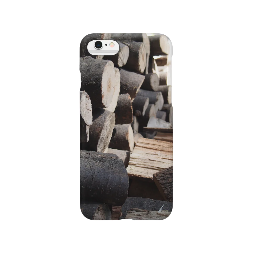 Yama craftのストーブ薪 Smartphone Case