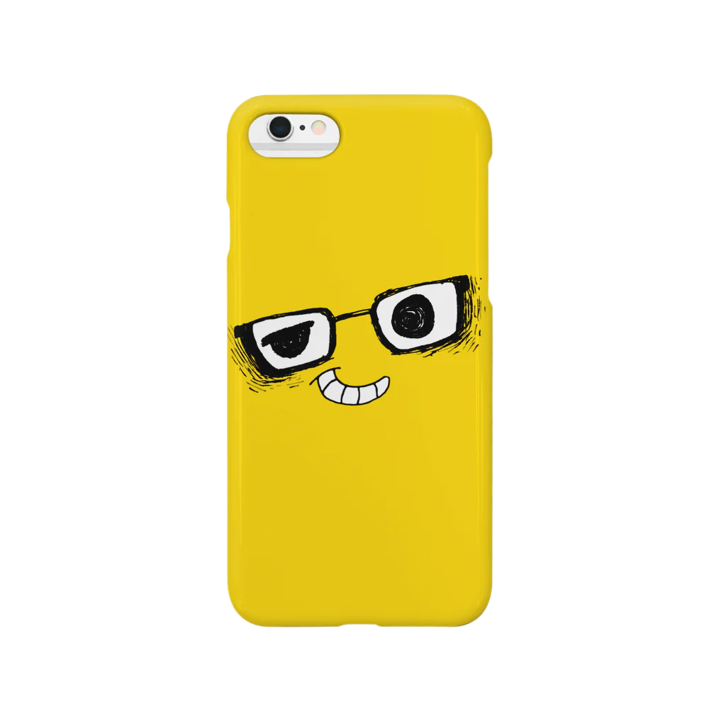 Yuji_Kunのi*Color - MEGANE*【 Yellow 】 スマホケース